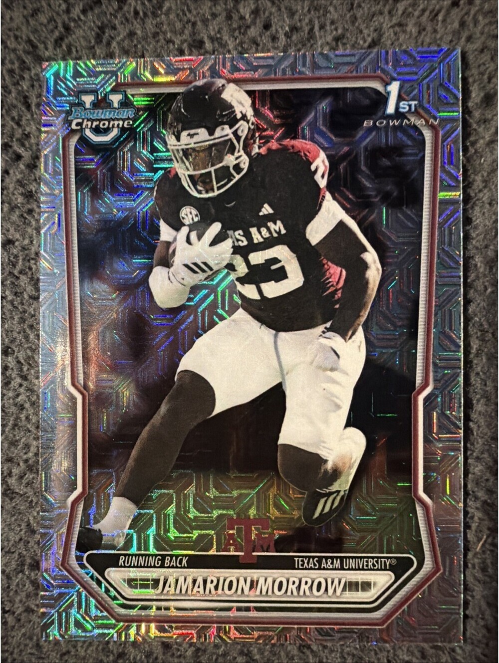 Topps Bowman 2026 Jamarion Morrow Mojo #BCP-158 Texas A&M Aggies